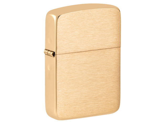 Zippo Feuerzeug - Replica Brush Brass