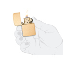 Zippo Feuerzeug - Replica Brush Brass
