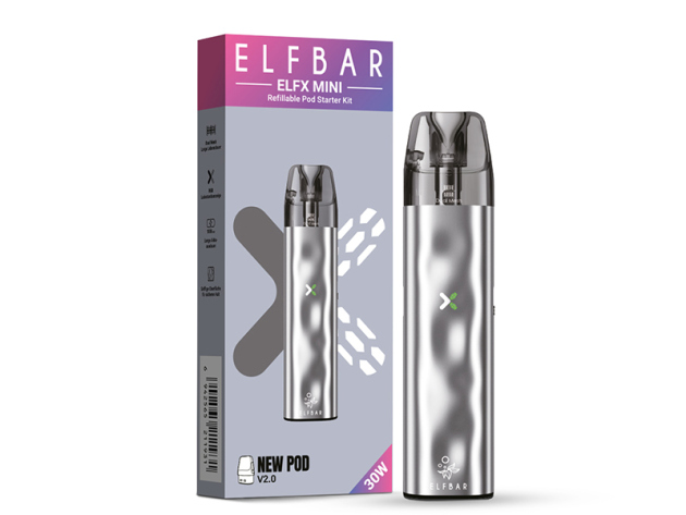 ELFBAR ELFX -  Refillables Kit - silver