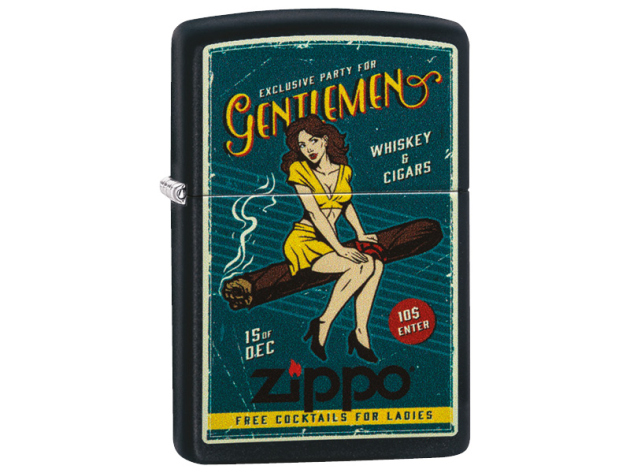 Zippo Feuerzeug - Cigar Girl Design