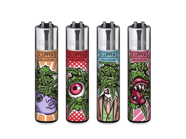 Clipper Large OUT OF WEED, 48er Display