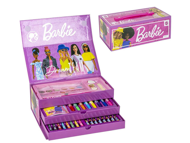 Barbie Malkasten mit Schublade - Dream Team