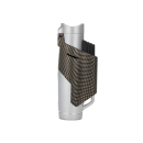 Sturmfeuerzeug "CROCODILE AVENTO TRIPLE" silver