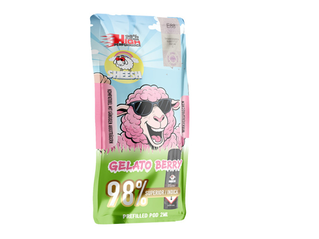 SHEESH Signature Pod - Gelato Berry - Blend 98% - 2ml