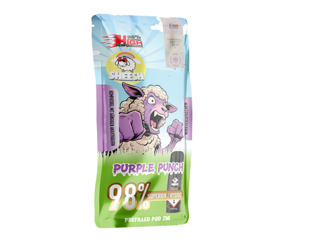 SHEESH H3 Signature Pod - Purple Punch - Blend 98% - 2ml