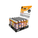 BIC Maxi J26 "Food heroes" Reibrad Feuerzeuge, 50er Display