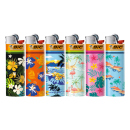 BIC Maxi J26 "Hawaiian shirt" Reibrad Feuerzeuge, 50er Display