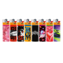 BIC Maxi J26 "Music" Reibrad Feuerzeuge, 50er...