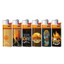 BIC Mini J25 Reibrad Feuerzeuge "Explore", 50er...