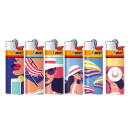 BIC Mini J25 Reibrad Feuerzeuge "Chill Playa",...