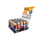 BIC Mini J25 Reibrad Feuerzeuge "Chill Playa", 50er Display