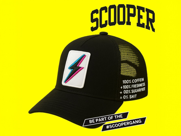 SCOOPER ENERGY Snapback Cap