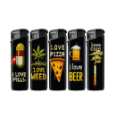 Elektrofeuerzeuge "Bad Choice" 5-fach sortiert,...