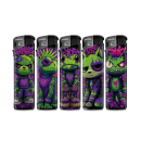 Elektrofeuerzeuge "Angry Purple" 5-fach...