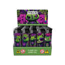 Elektrofeuerzeuge "Angry Purple" 5-fach sortiert, 50er Display