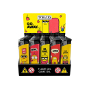 Elektrofeuerzeuge "Go Away" 5-fach sortiert, 50er Display