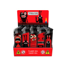 Elektrofeuerzeuge "Red Freak" 5-fach sortiert, 50er Display