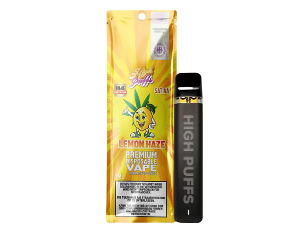 High Puff - H4 Superior Blend - Lemon Haze - 1 ml - H4 96 %