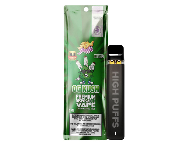 High Puff - H4 Superior Blend - OG Kush- 1 ml - H4 96 %