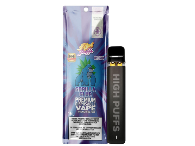 High Puff - H4 Superior Blend - Gorilla Glue - 1 ml - H4 96 %