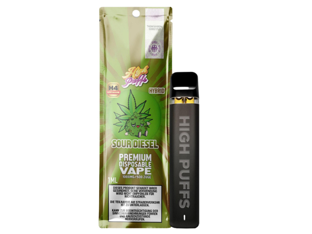 High Puff - H4 Superior Blend - Sour Diesel - 1 ml - H4 96 %