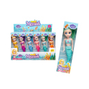 Puppe Meerjungfrau in Box/Disp, 20cm, 24er Display