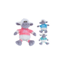 Schaf mit T-Shirt, 3-fach, 35/50cm, sortiert, einzeln
