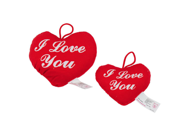 Plüsch Herz "I love you", 9 cm