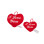 Plüsch Herz "I love you", 9 cm