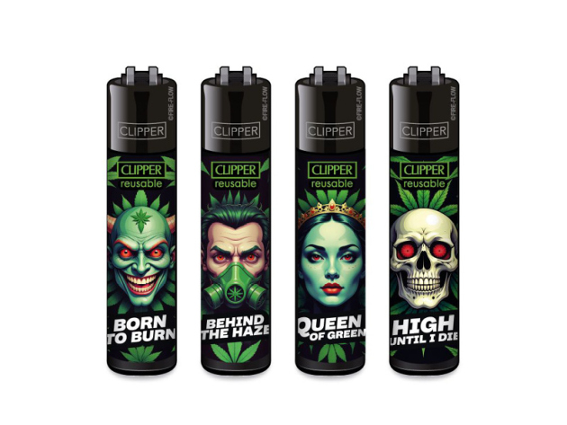 Clipper Large Sonder Edition FFX GREEN MADNESS, 48er Display