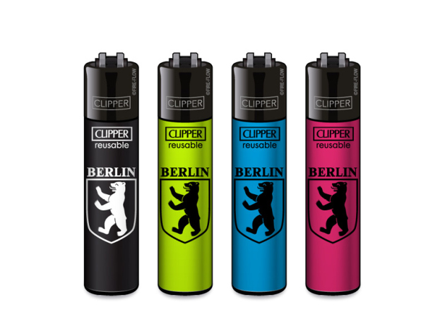 Clipper Large BERLIN WAPPEN FF, 48er Display