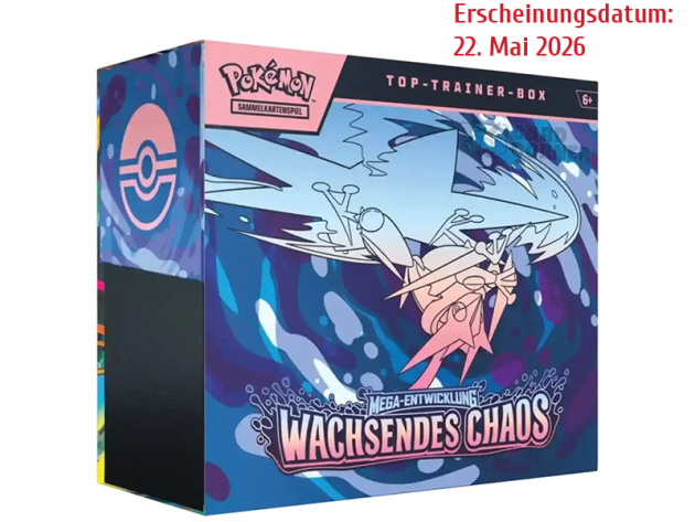 Pokémon Top Trainer Box - Mega-Entwicklung - Wachsendes Chaos