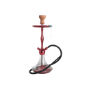 Shisha "Super Heroes", transparent/rot,...