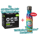 10x OCB Filter Slim Activ Tips Aktivkohle 7mm +...