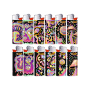 BIC Mini J25 Reibrad Feuerzeuge "Illusion",...