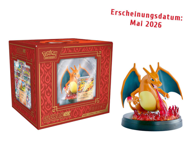 Pokémon - Glurak-Ex Super Premium- Sammelkarten Kollektion