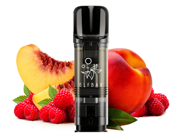 ELFBAR ELFA Prefilled Pod - Peach Raspberry (Pfirsich, Himbeere - 20mg - 2er Set