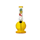 Glasbong "Rasta" Amber, 20cm