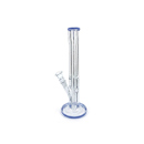 Glasbong Transp.-Blau, Eis u. Mundstück, 30cm