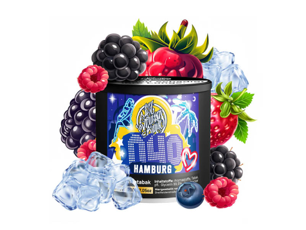 187tobacco - 040 Hamburg (Blaub., Bromb., Cranb., Erdb., Himb.) - 200g (29,90 Euro)