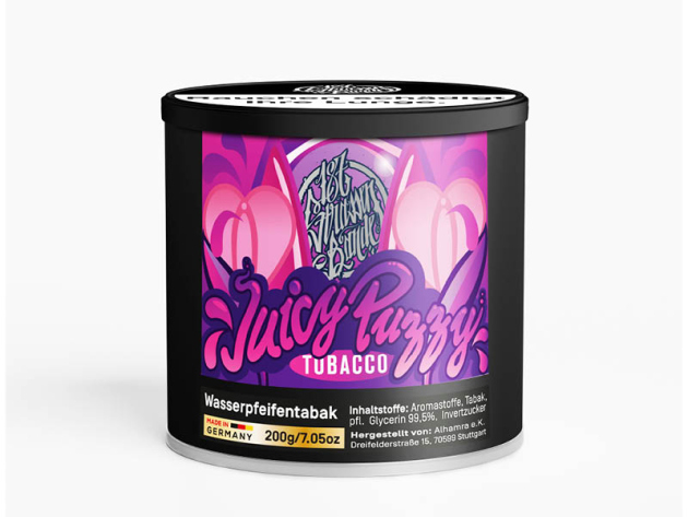 187tobacco - Juicy Puzzy (Honig, Minze, Zitrone, Blaub.) - 200g (29,9