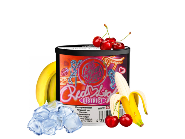 187tobacco - Red Light DISTRICT (Kirsche, Banane) - 200g (29,90 Euro)