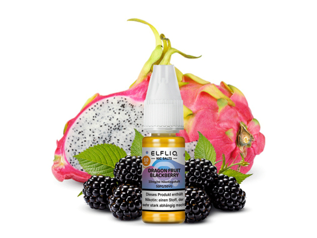ELFBAR Elfliq - Dragon Fruit Blackberry (Drachenfrucht, Brombeere) - Liquid - 10 mg/ml - 10 ml