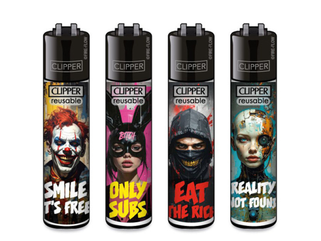 Clipper Large Sonder Edition FFX CHAOS SQUAD, 48er Display