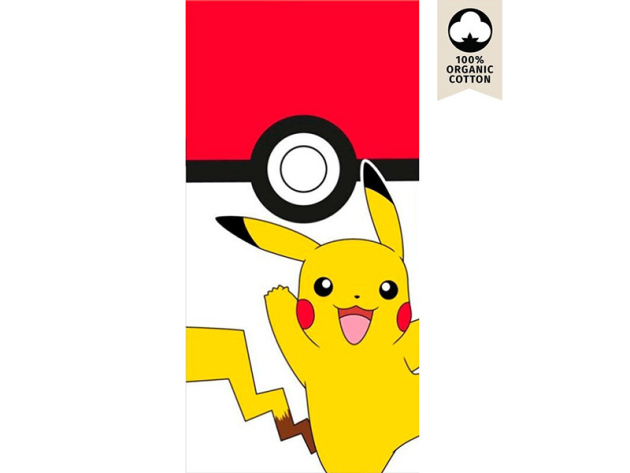 Pokémon "Pikachu"  Strandtuch 70 x 140 cm; UVP: 19,95 Euro