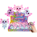 Squeeze Axolotl "Glitzer"  transparent 11 x 10...
