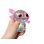 Squeeze Axolotl "Glitzer"  transparent 11 x 10 cm; 12er Display