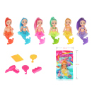 Puppe "Mermaid" mit Accessoires; 13 x 23 cm;...