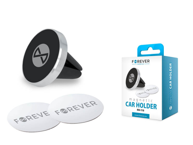 Forever MH-110 magnetische Handyhalterung, schwarz