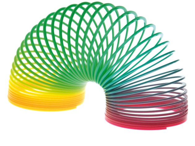 Regenbogenspirale "Bunt" 5 x 6 cm